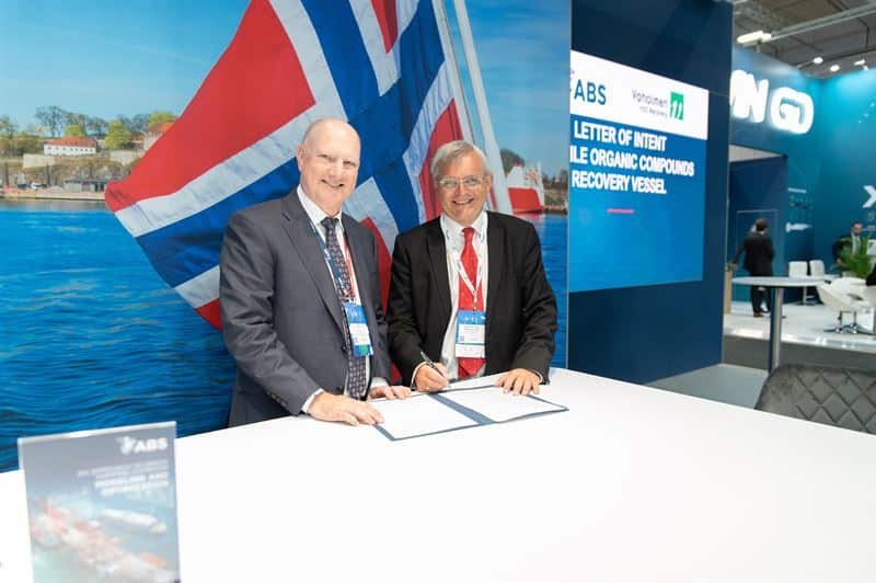 ABS and Vaholmen Sign Landmark LOI for the Development of a VOC Recovery Vessel