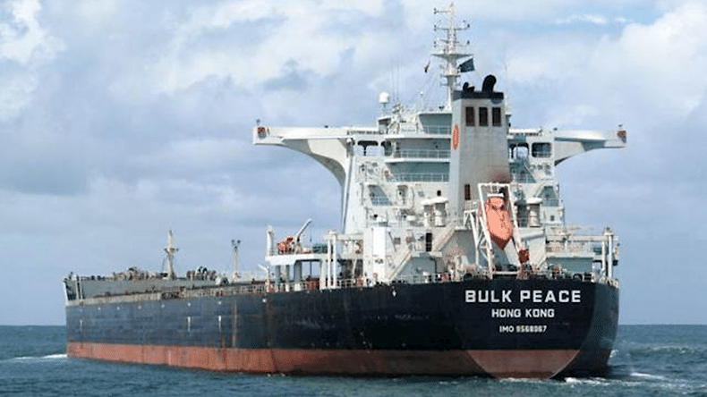 Danaos Shipping’s bulk carrier Peace banned from Australian ports