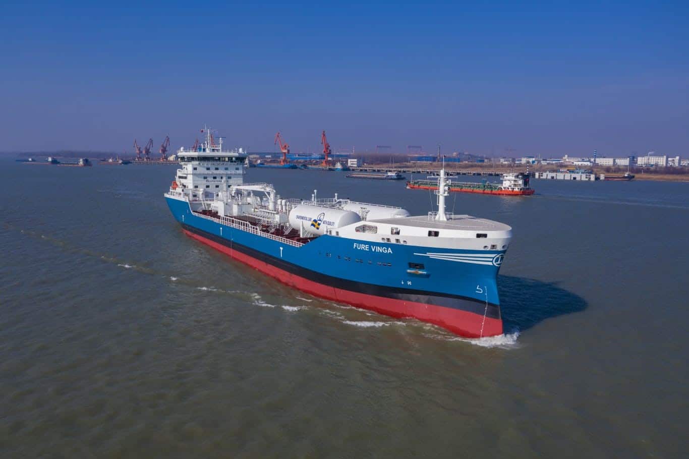 Shore power for tankers has a significant potential to reduce in-port emissions