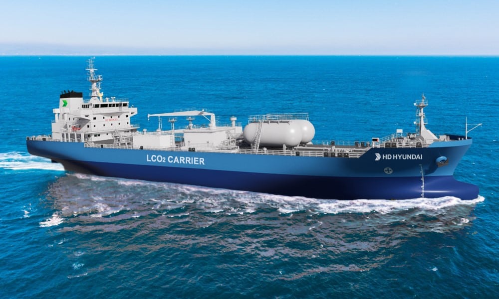 HD Hyundai Heavy Industries and Capital Gas Ship Management secure LR approval in principle for 40,000 cbm LCO2 carrier