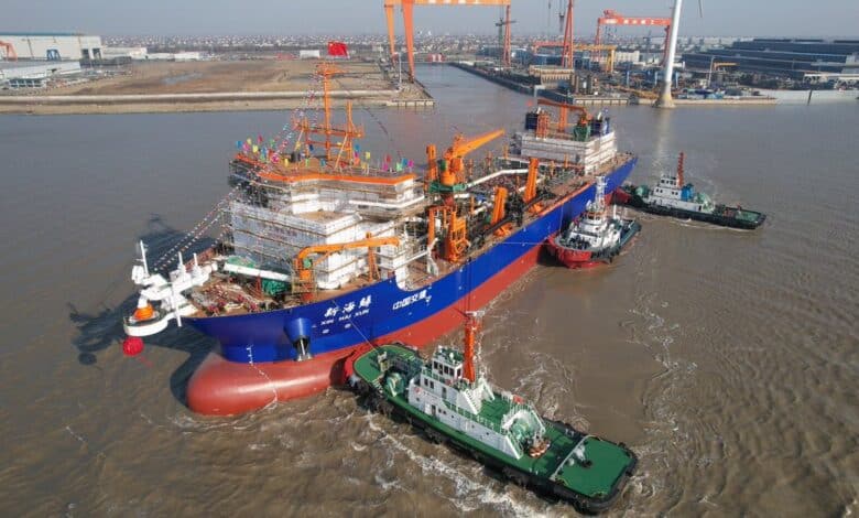 The “XIN HAI XUN” Dredger Sailed for a Trial Trip!