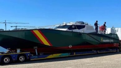 New super-fast patrol boat for the Guardia Civil to combat drug trafficking