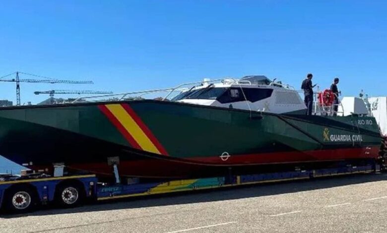 New super-fast patrol boat for the Guardia Civil to combat drug trafficking