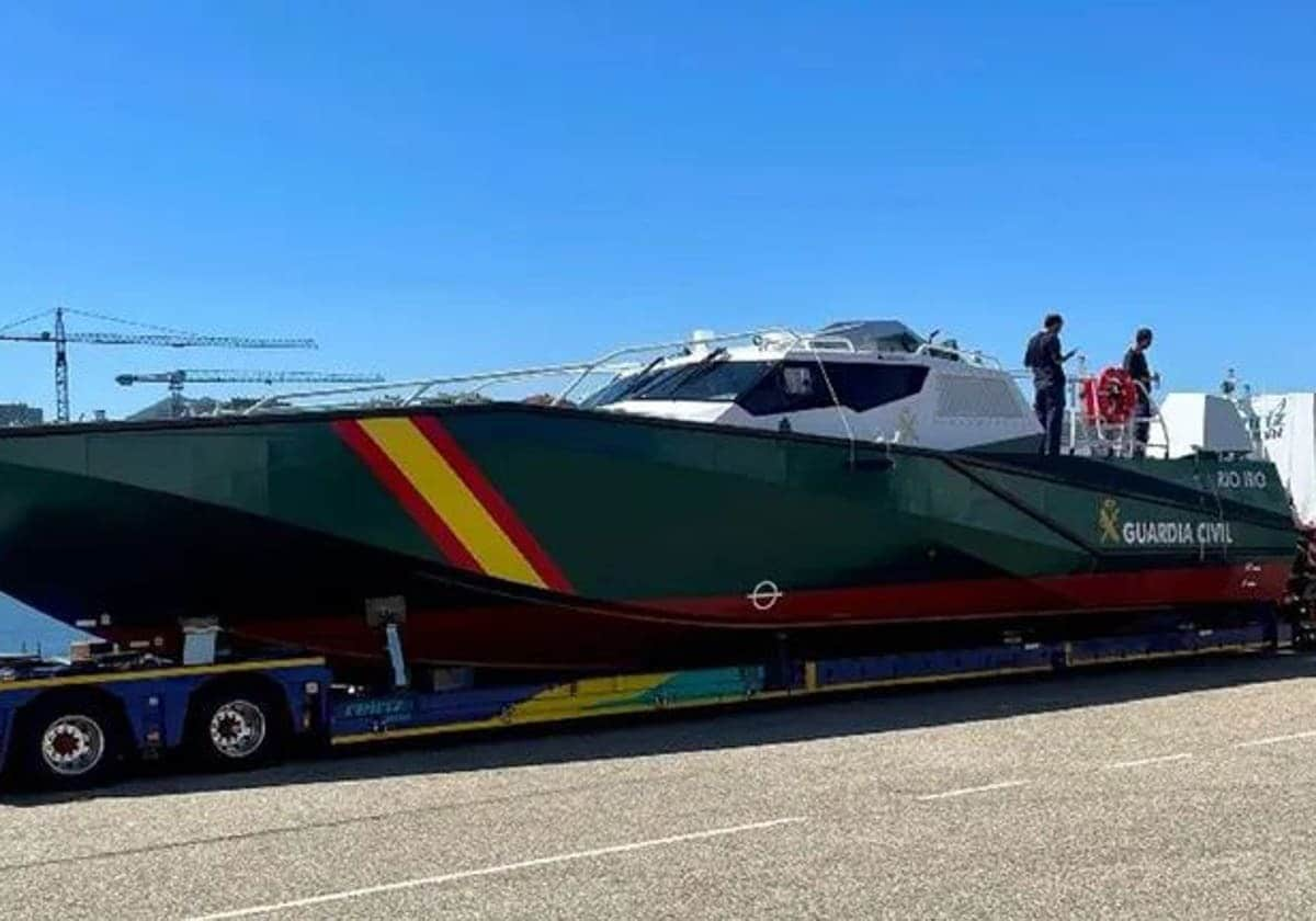 New super-fast patrol boat for the Guardia Civil to combat drug trafficking