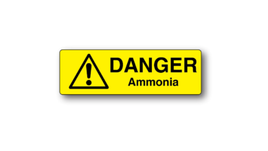 Exercise caution with ammonia switch