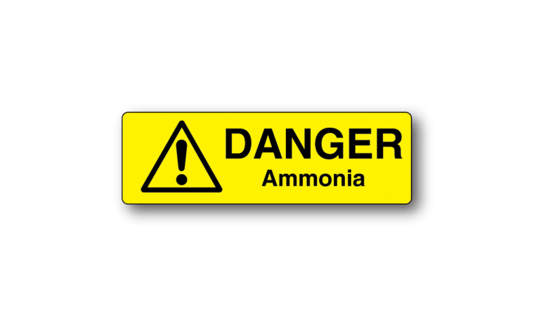 Exercise caution with ammonia switch