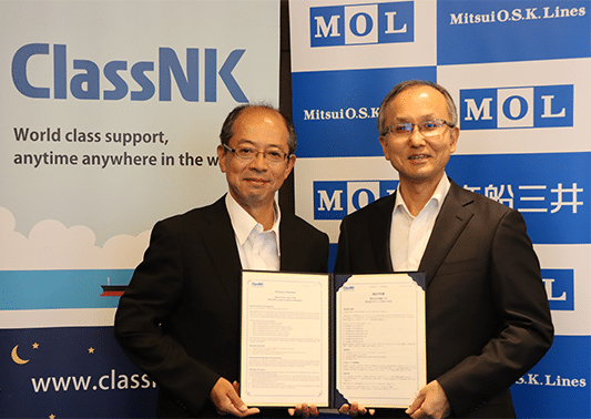 ClassNK carries out third-party verification of MOL group’s self-aggregated social data