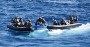 Royal Navy Ship HMS Trent Seizes Cocaine Worth £40 Million In The Caribbean Sea