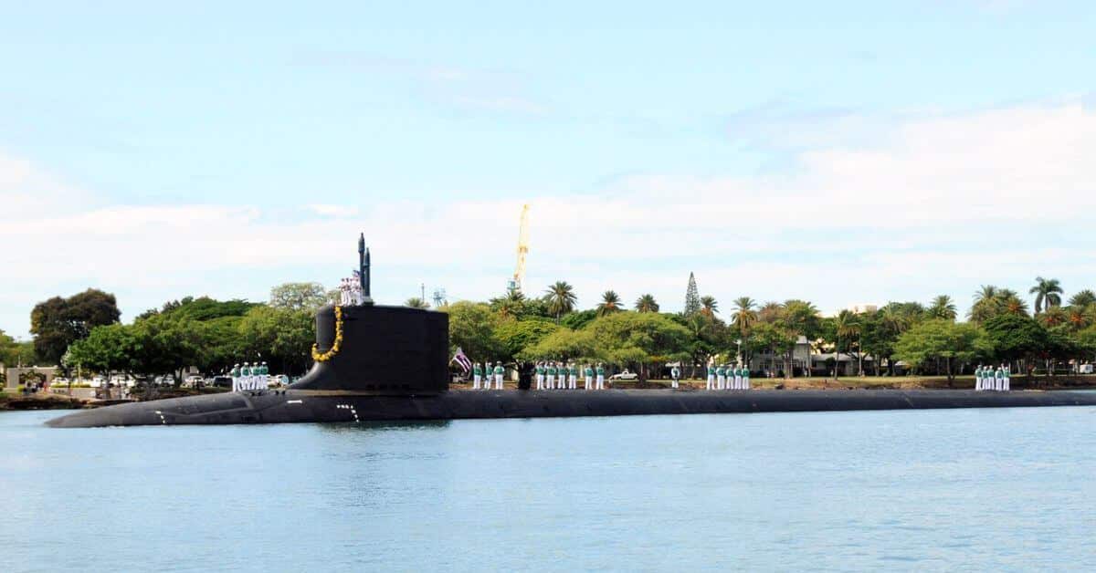 U.S. Navy Submarine To Undergo Maintenance In Australia For The First Time