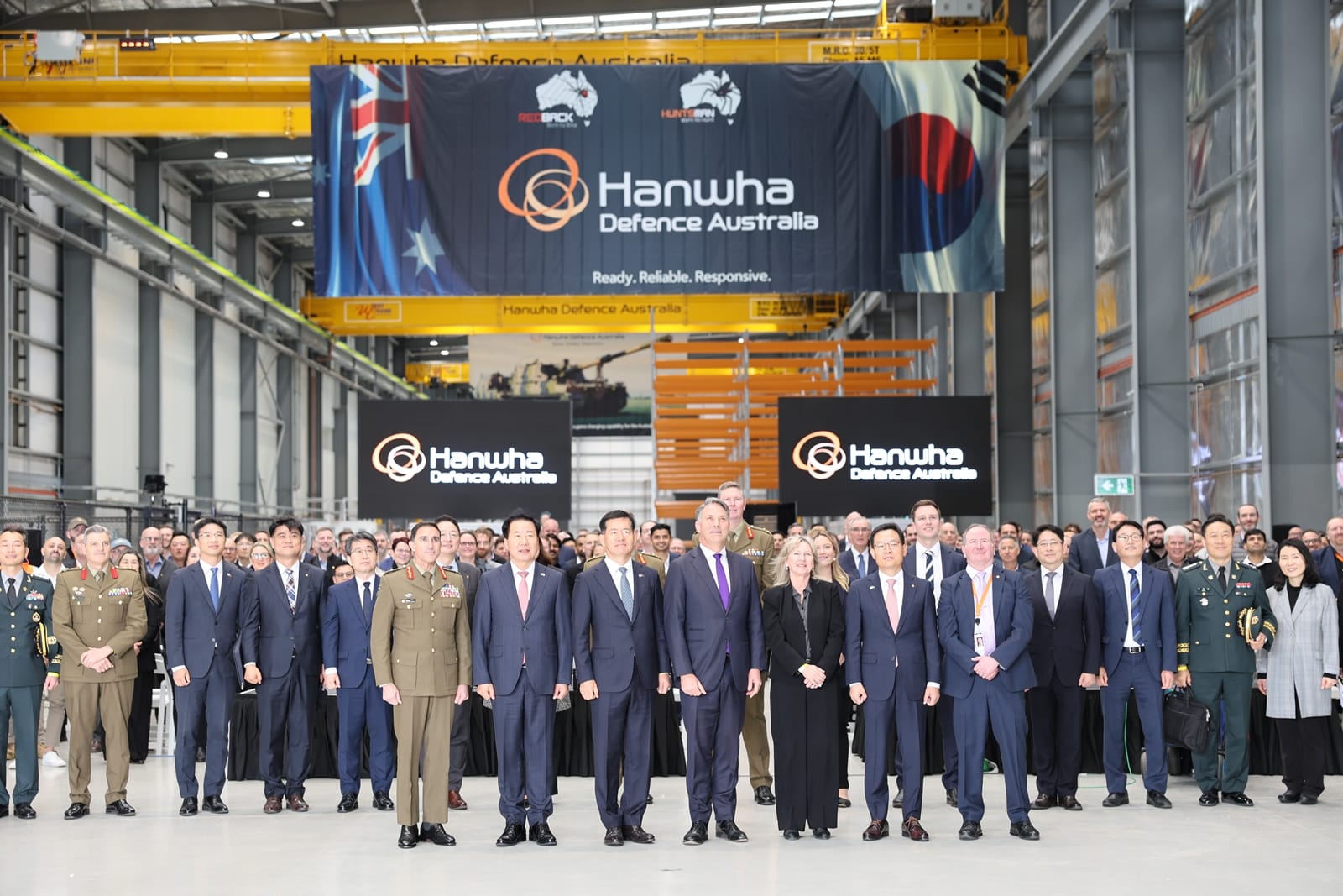 Hanwha Aerospace Completes Armoured Vehicle Factory in Australia