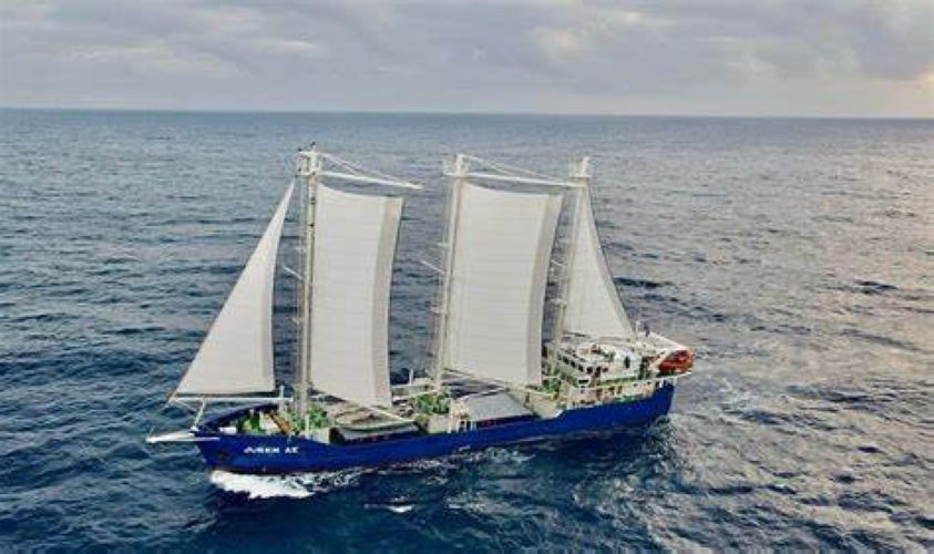 KR Celebrates Arrival of Innovative Low-Carbon Sailing Cargo Ship “SV Juren Ae”