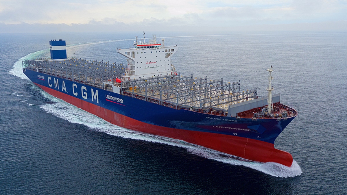 WinGD and CMA CGM to trial dual-fuel engine