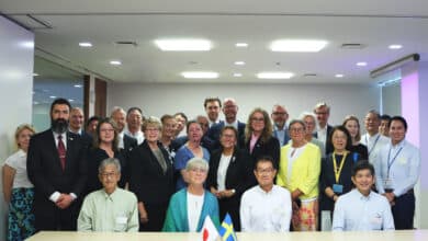 Members of Swedish Parliament Visit NYK