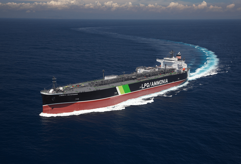 LPG Dual-Fuel VLGC for Astomos Named “Liberty Pathfinder”