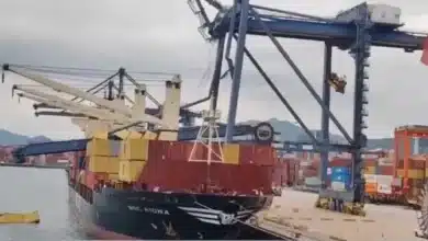 Crane collapse at Yantian