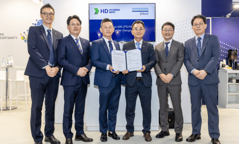 DNV Awards AiP to HMD for innovative 60K LPG/NH3/VCM Carrier Design