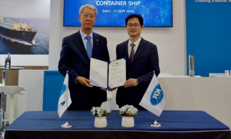 KR grants AiP to SHI for 9,300 TEU ammonia-fueled container ship