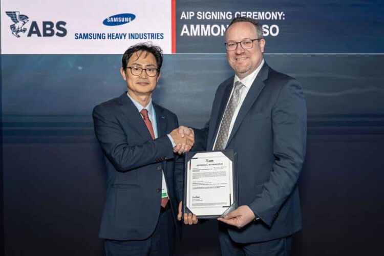 Ammonia FPSO Design from Samsung Heavy Industries Receives ABS Approval