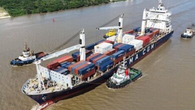 CMA CGM Container Ship Hits Dock in Barranquilla