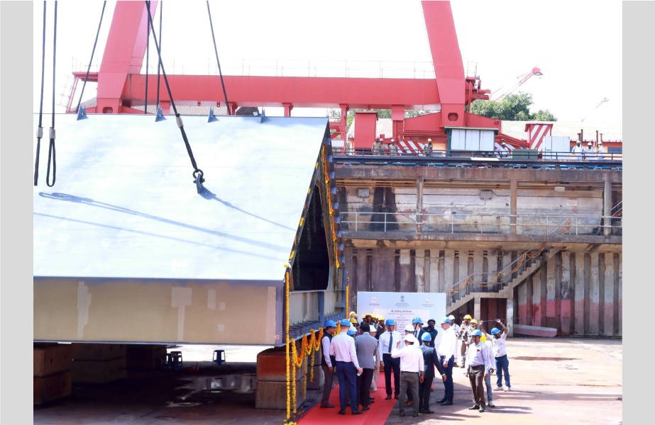 Cochin yard starts dredger construction project