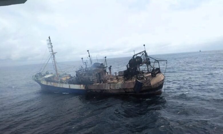 Fishing Boat Catches Fire off South Africa’s Coast: All 20 Crew Rescued Safely