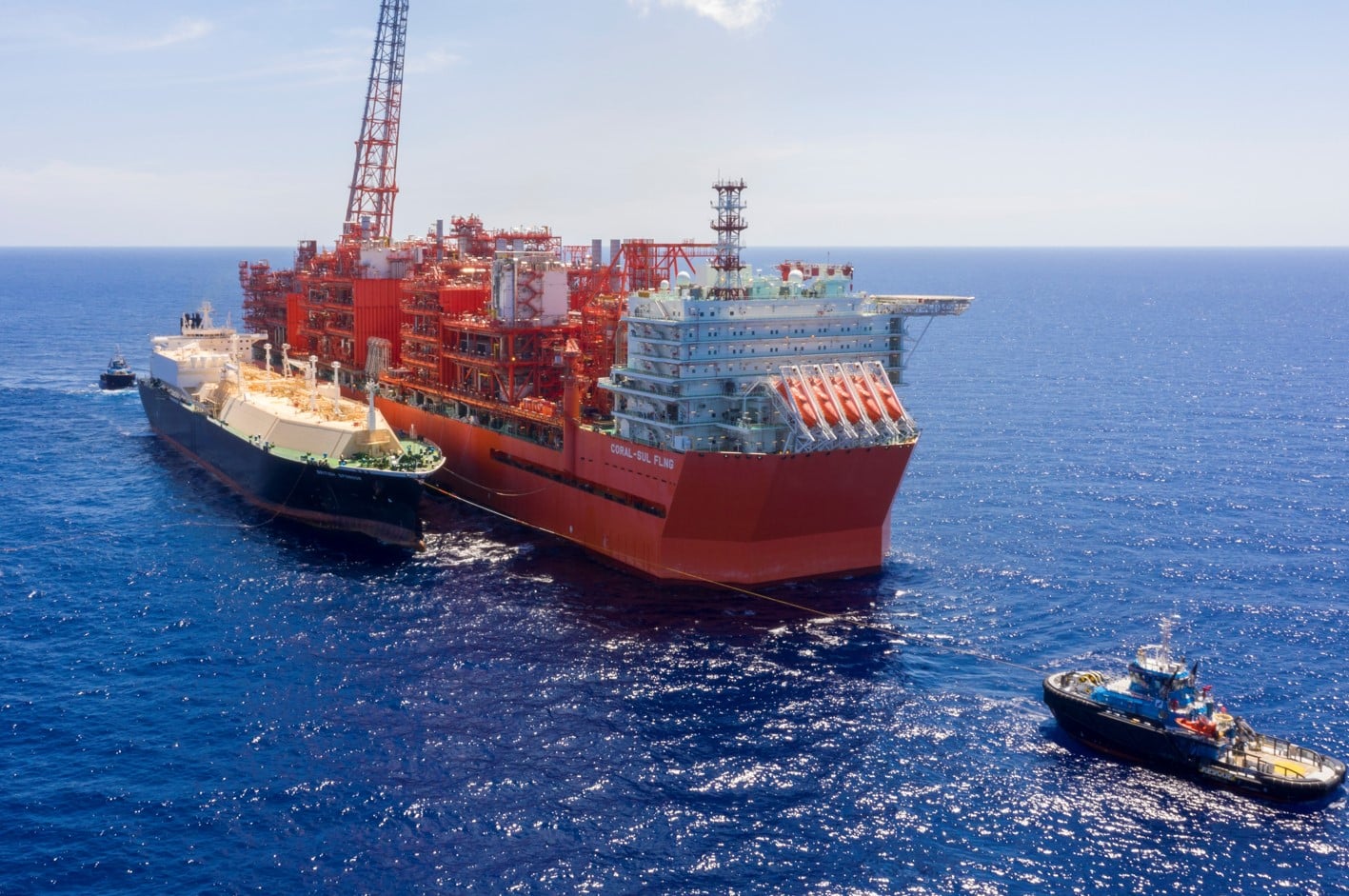 GTT signs a service contract for ENI's Coral Sul FLNG in Mozambique