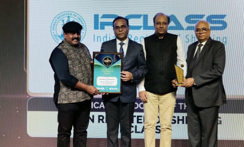 Indian Register of Shipping Honoured at ShipTek International Awards 2024