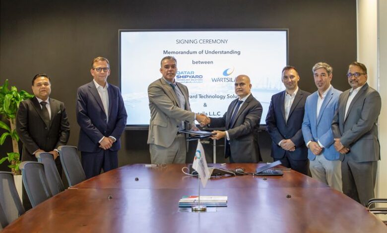 Wärtsilä and Qatar Shipyard Technology Solutions partner to provide customers with optimal service support