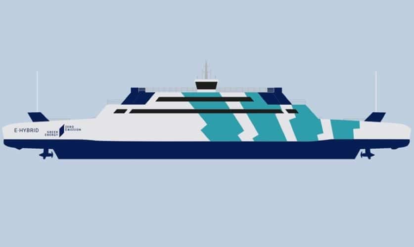 battery-powered electric ferry