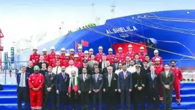 ADNOC, Jiangnan Shipyard, and DNV celebrate delivery of first large-scale Mark III Flex LNG Carrier in China