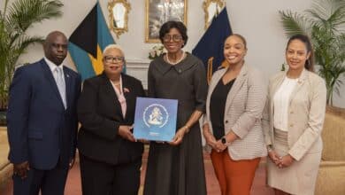 Bahamas Maritime Authority Pays Courtesy Call on Prime Minister