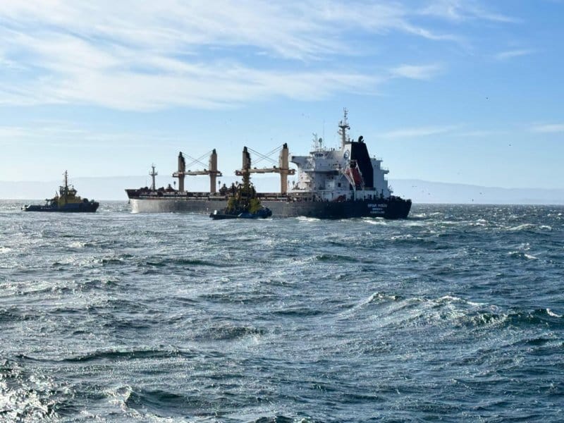 Bulk Carrier Spar Indus Runs Aground Off Chile, No Pollution or Injuries Reported