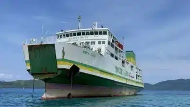 Ferry Evacuated After Running Aground in the Central Philippines