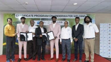 India Completes First-Ever Underwater Welding Certification Program with IRS and IIT Guwahati