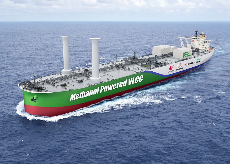 Japanese Consortium Unveils Design For Eco-Friendly VLCC Powered By Methanol