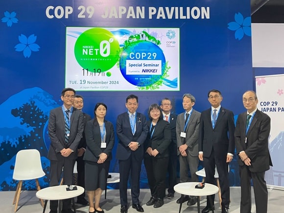 NYK Disseminates Its Decarbonization Initiatives at COP29