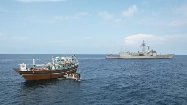 Armed Somali Pirates Board Chinese Fishing Vessel