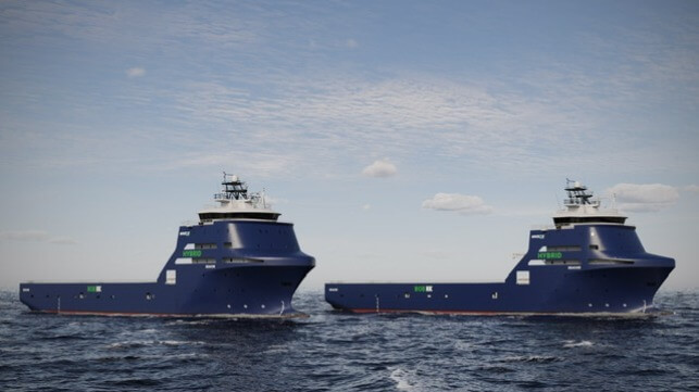 Breeze Ship Design Awarded Contract for Two Multipurpose Supply Vessels