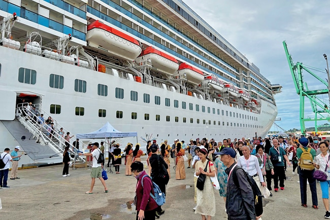 Brunei welcomes ninth cruise ship