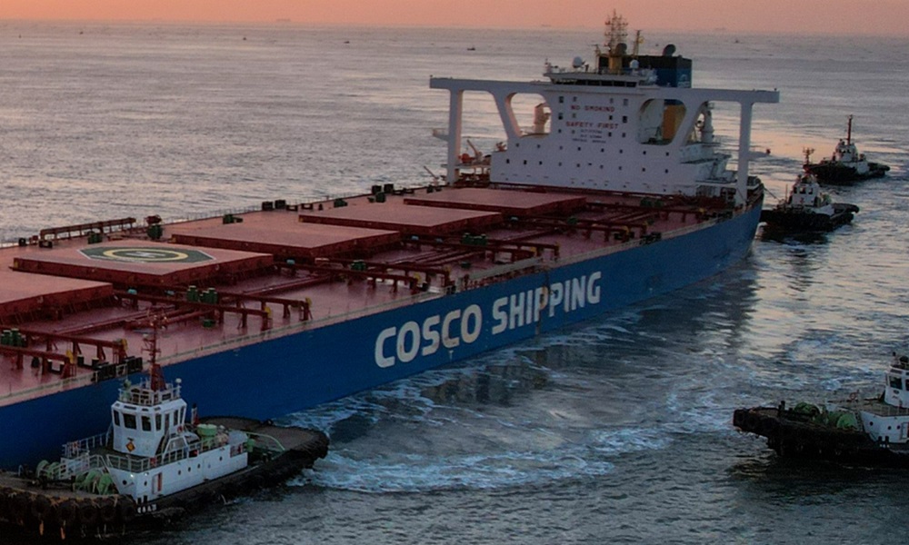 COSCO signs for 10 kamsarmax newbuilds