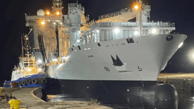 Canada’s Combat Support Ship Asterix Departs After Scheduled Maintenance