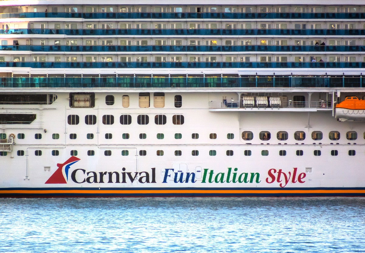 Carnival's Fun Italian Style Cruise Ship Arrives at New Homeport