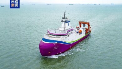 China's first comprehensive scientific research ship designed for global