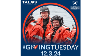 Coast Guard Foundation & Talos Energy GivingTuesday Matching Gift Challenge