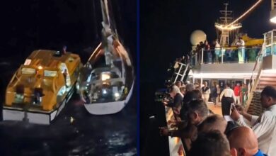 Costa Cruise Ship Assists Stranded Sailing Vessel in Mid-Atlantic