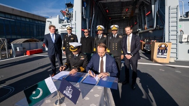 Damen Delivers Second OPV 2600 to Pakistan Navy