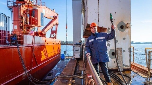 Damen Shiprepair Oranjewerf Advances Sustainable Dockings with Shore Power