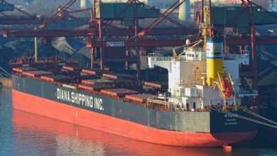 Diana Shipping kamsarmax going on hire with NYK Line