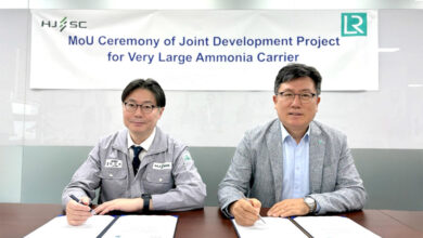 HJ Shipbuilding & Construction Develops 88,000㎥ Eco-Friendly Ammonia Carrier