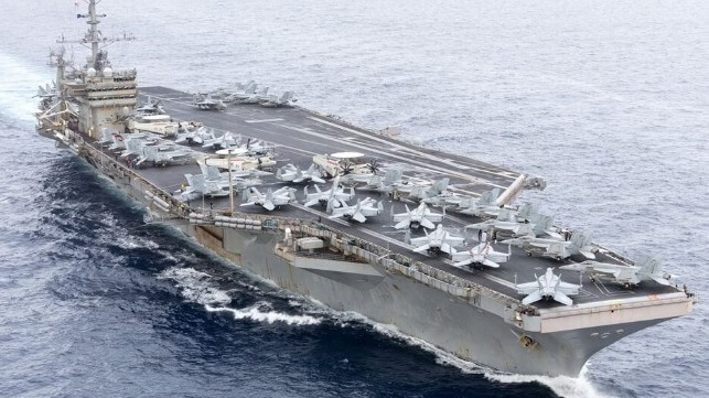 Houthis Claim Retaliatory Attack on Carrier Harry S. Truman in the Red Sea